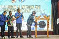 Gubernur Kalteng Agustiar Sabran Buka Rapimpurda dan Musda XVI Dewan Pengurus Daerah Komite Nasional Pemuda Indonesia Prov. Kalteng